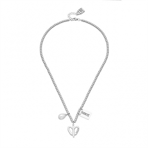 Stainless Steel Uno de * 50 Necklace-HF230724-P22KLIH (2)