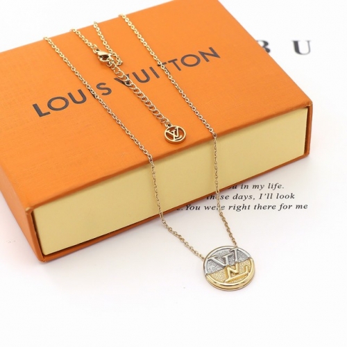 Stainless Steel Brand Necklace-HY230724-P14VUIS (2)