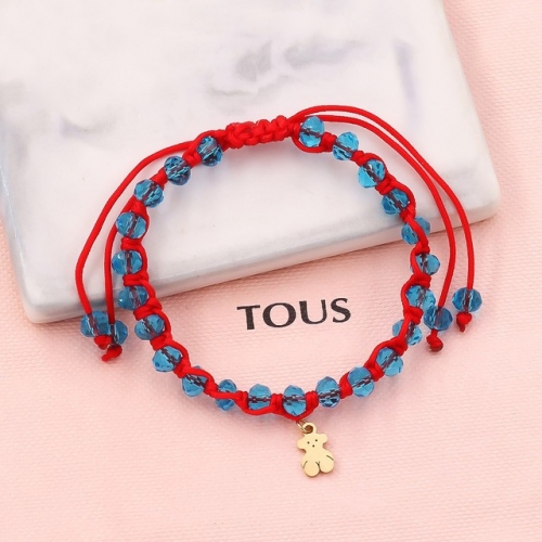 Stainless Steel TOU*S Bracelet-HY230724-P15VHGD (14)