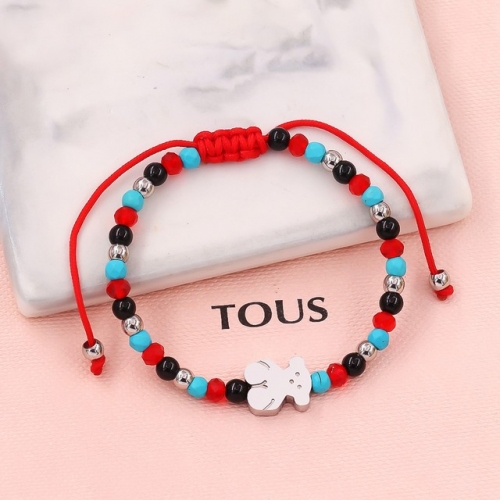 Stainless Steel TOU*S Bracelet-HY230724-P15VHGD (9)