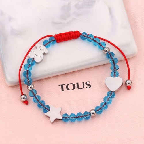 Stainless Steel TOU*S Bracelet-HY230724-P15VHGD (5)