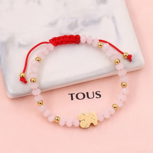 Stainless Steel TOU*S Bracelet-HY230724-P15VHGD (1)