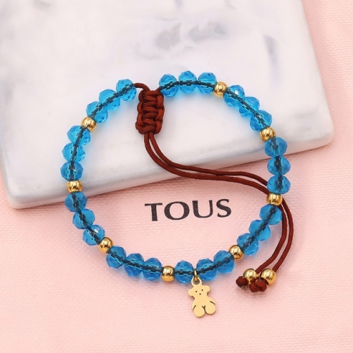 Stainless Steel TOU*S Bracelet-HY230724-P15VHGD (12)