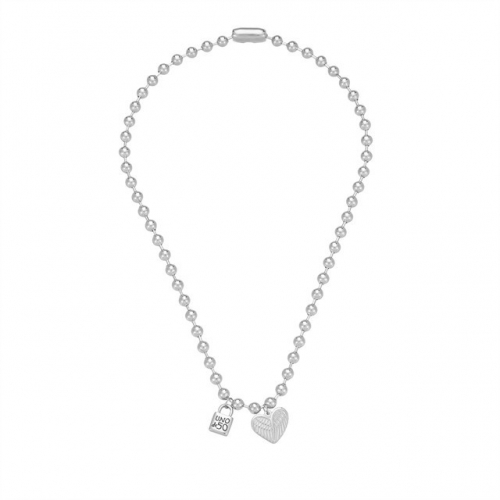 Stainless Steel Uno de * 50 Necklace-HF230724-P10BYTF (5)