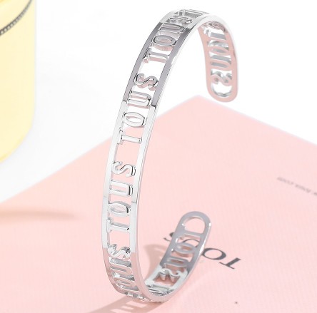 Stainless Steel TOU*S Bangle-DY230724-SL-152S-214-15