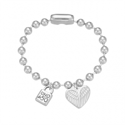 Stainless Steel Uno de * 50 Bracelet-HF230724-P8KJLX (3)