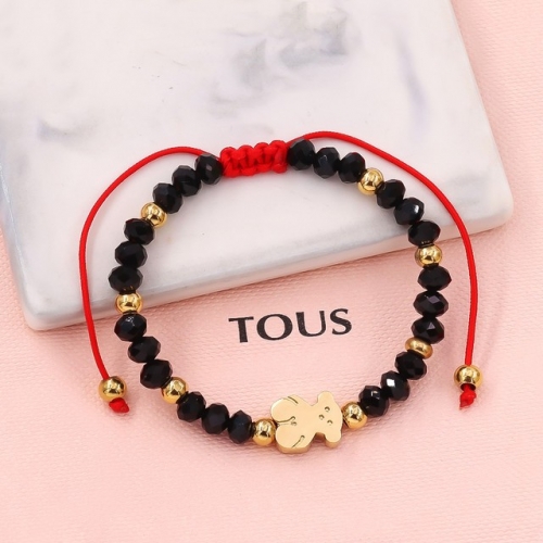 Stainless Steel TOU*S Bracelet-HY230724-P15VHGD (4)