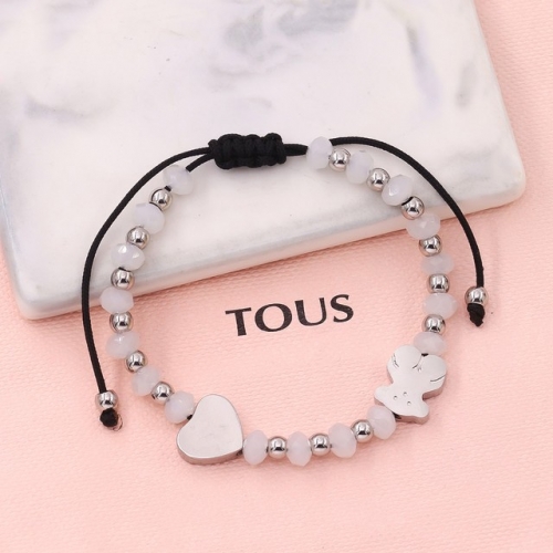 Stainless Steel TOU*S Bracelet-HY230724-P15VHGD (6)