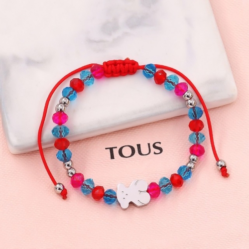 Stainless Steel TOU*S Bracelet-HY230724-P15VHGD (10)