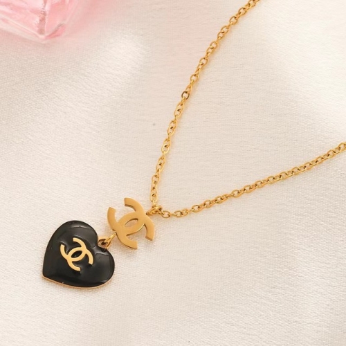 Stainless Steel Brand Necklace-YWA230730-P10UIEE (1)