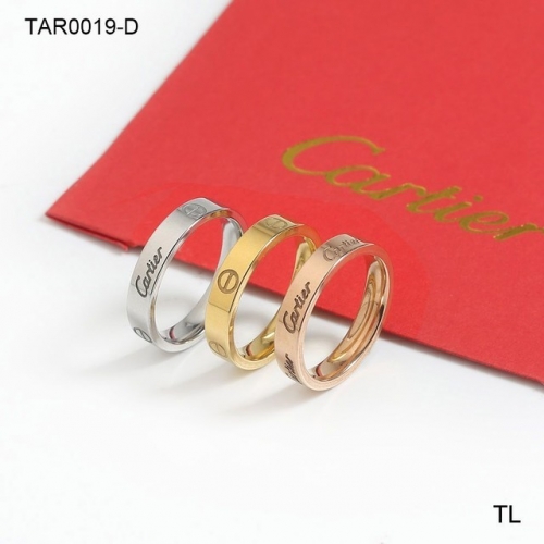 Stainless Steel Brand Ring-SN230809-TAR0019-D8-11.9