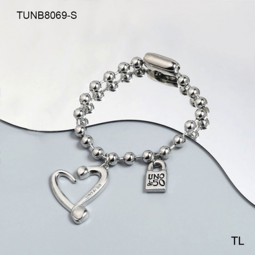 Stainless Steel uno de * 50 Bracelet-SN230809-TUNB8069-S-14.3