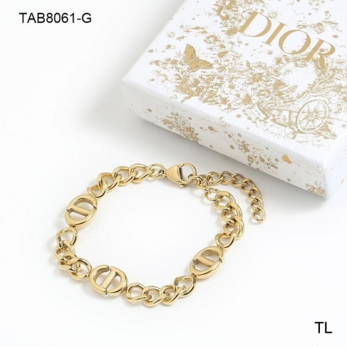 Stainless Steel Brand Bracelet-SN230809-TAB8061-G-18.6