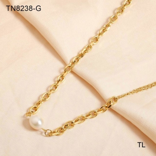 Stainless Steel Necklace-SN230809-TN8238-G-12.5