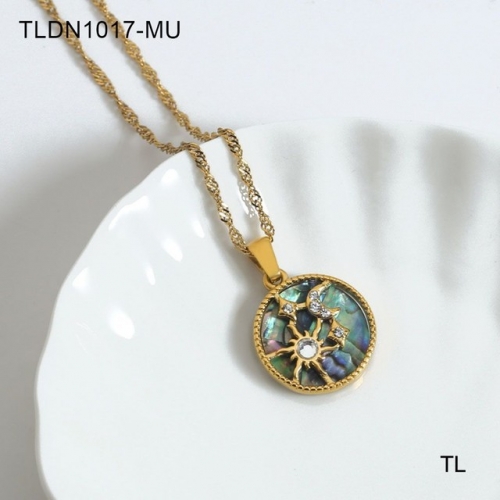 Stainless Steel Necklace-SN230809-TLDN1017-MU-16.7