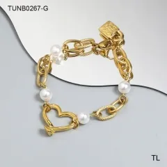 Stainless Steel uno de * 50 Bracelet-SN230809-TUNB0267-G-20.8
