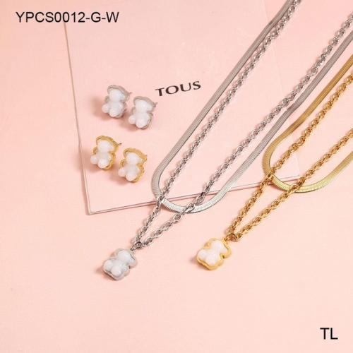 Stainless Steel Tou*s Set-SN230809-YPCS0012-G-W-20.6