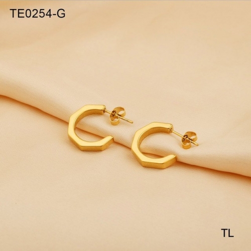 Stainless Steel Earrings-SN230809-TE0254-G-9.8