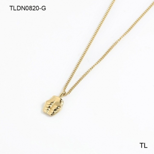 Stainless Steel Necklace-SN230809-TLDN0820-G-15.6