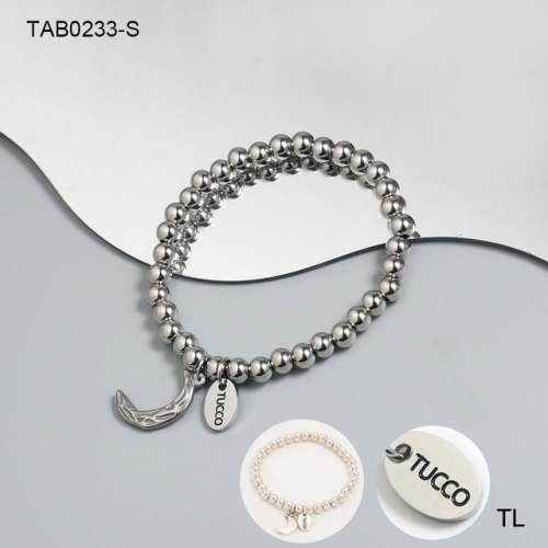 Stainless Steel uno de * 50 Bracelet-SN230809-TAB0233-S-13