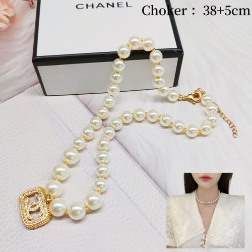 Stainless Steel Brand Necklace-ZN230818-P18VOE (11)