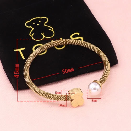 Stainless Steel TOU*S Bangle-HY230818-P17VDD (5)