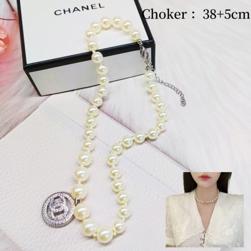 Stainless Steel Brand Necklace-ZN230818-P18VOE (12)