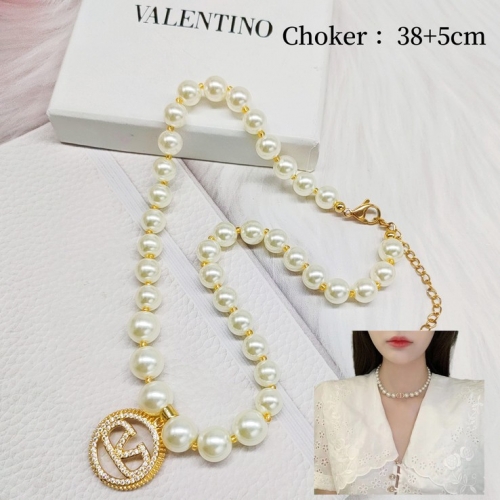 Stainless Steel Brand Necklace-ZN230818-P18VOE (3)