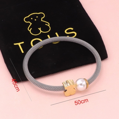 Stainless Steel TOU*S Bangle-HY230818-P17VDD (3)