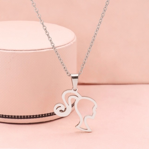 Stainless Steel Necklace-HY230818-P7NJH