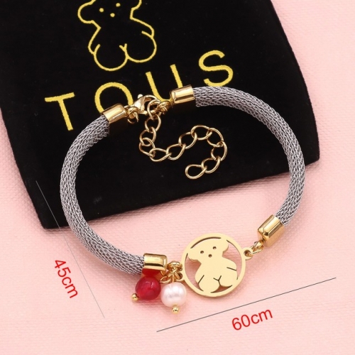 Stainless Steel TOU*S Bangle-HY230818-P18IUU (3)