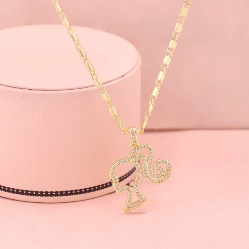 Stainless Steel Necklace-HY230818-P15BTT