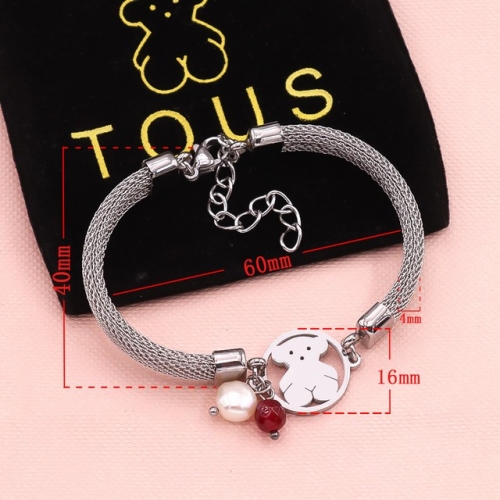 Stainless Steel TOU*S Bangle-HY230818-P18IUU (1)