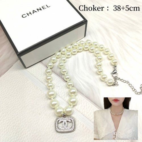 Stainless Steel Brand Necklace-ZN230818-P18VOE (10)