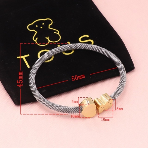 Stainless Steel TOU*S Bangle-HY230818-P18CD5 (2)