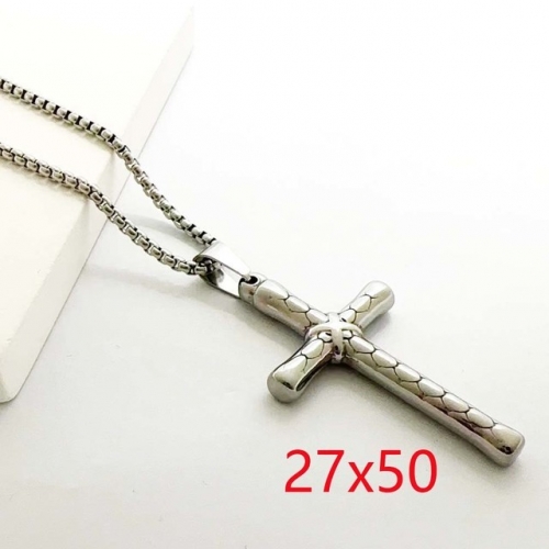 Stainless Steel Brand Necklace-RR230825-Rrd089-10