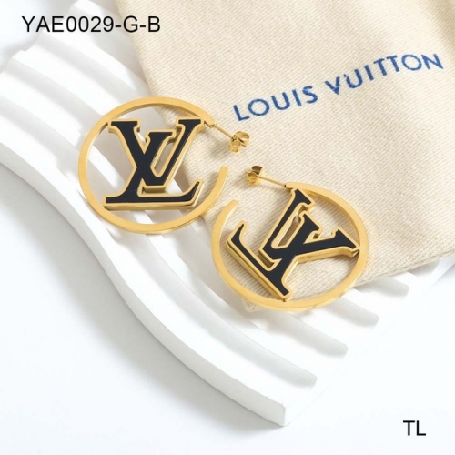 Stainless Steel Brand Earrings-SN230825-YAE0029-G-B-19