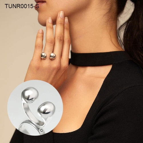 Stainless Steel uno de *50 Ring-SN230825-TUNR0015-S7-12.5