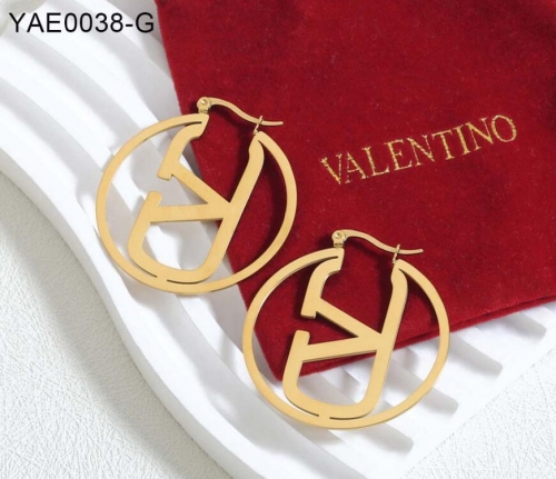 Stainless Steel Brand Earrings-SN230825-YAE0038-G-15.3