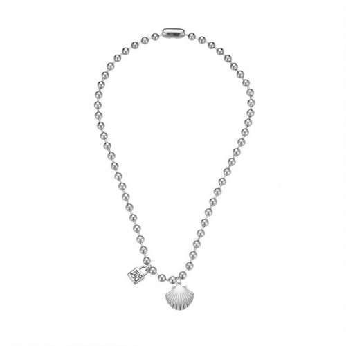 Stainless Steel uno de * 50 Necklace-HF230929-P10VFO0 (3)