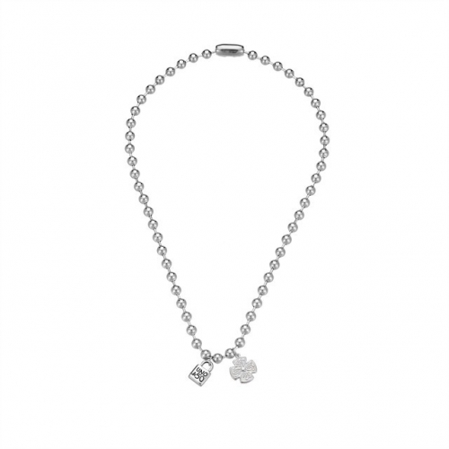 Stainless Steel uno de * 50 Necklace-HF230929-P10VFO0 (5)