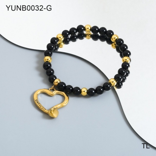 Stainless Steel Uno de * 50 Bracelet-SN230907-YUNB0032-G-17.1