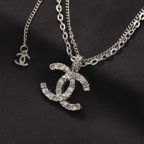 Copper Alloy Brand Necklace-YWA230907-P8.5VFS (2)