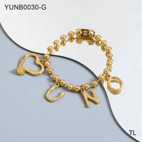 Stainless Steel Uno de * 50 Bracelet-SN230907-YUNB0030-G-20.5