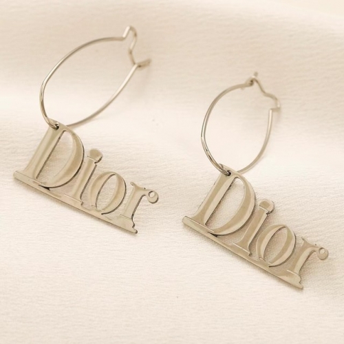 Stainless Steel Brand Earrings-YWA230907-P11BTG (1)