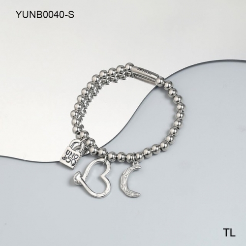 Stainless Steel Uno de * 50 Bracelet-SN230907-YUNB0040-S-19.2