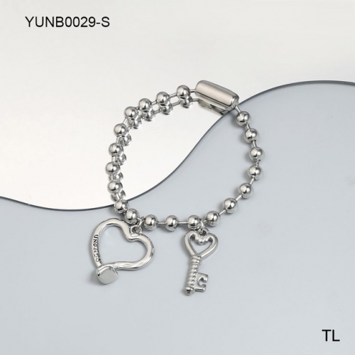 Stainless Steel Uno de * 50 Bracelet-SN230907-YUNB0029-S-15.5