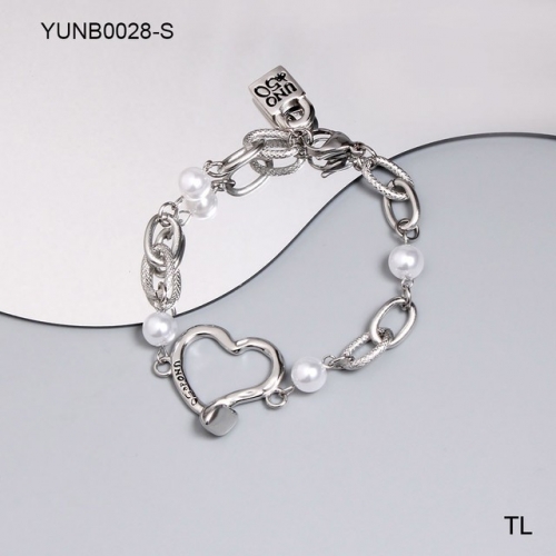 Stainless Steel Uno de * 50 Bracelet-SN230907-YUNB0028-S-18.2