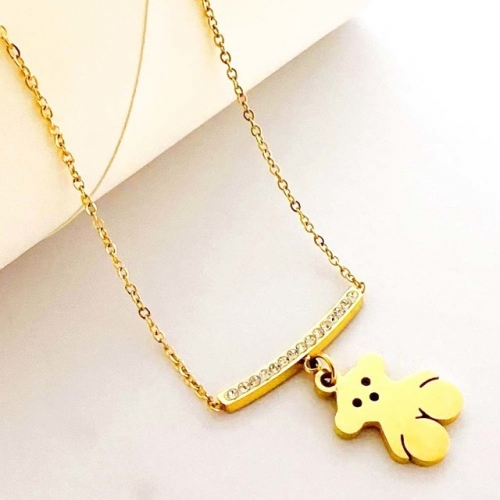 Stainless Steel TOU*S Necklace-RR230907-Rrx0607-15