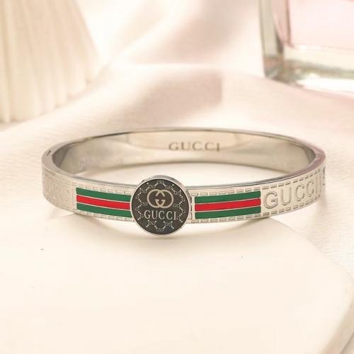 Stainless Steel Brand Bangle-YWA230907-P21.5VFD (1)